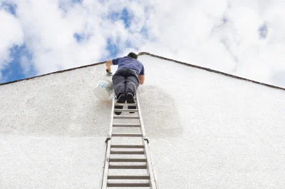 Peinture extérieure à Lanespède — façades et ravalement
